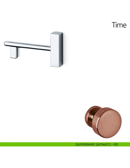 Chiave per porta interna Time Olivari superrame satinato
