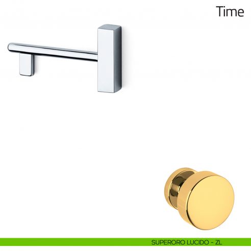 Chiave per porta interna Time Olivari superoro lucido