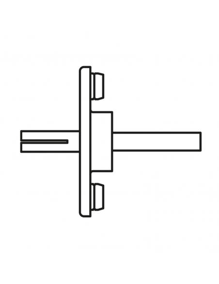 Movimento XBK7B per maniglia finestra Olivari bassa 8 scatti