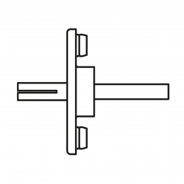 Movimento XAK7B per maniglia finestra Olivari bassa 4 scatti