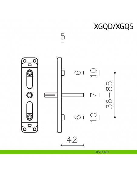 Movimento Gratz Q.7 per cremonese Olivari disegno