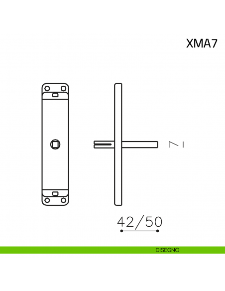 Movimento martellina per cremonese Olivari disegno