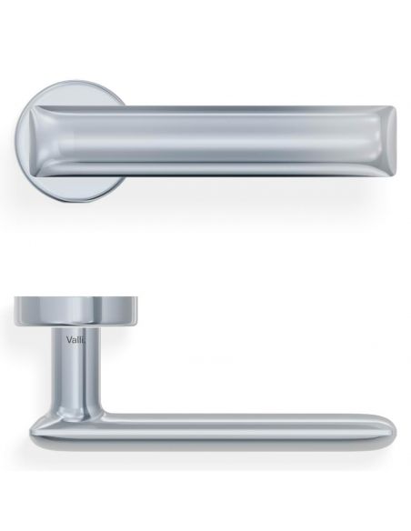 Maniglia per porta H 386 Valli collezione Fusital