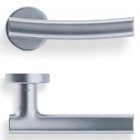 Maniglia per porta H 385 Valli collezione Fusital