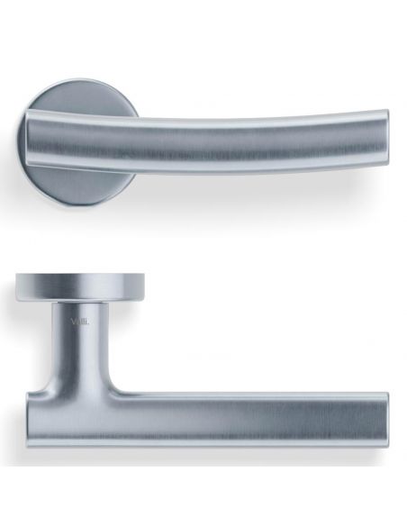 Maniglia per porta H 385 Valli collezione Fusital