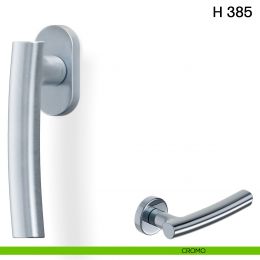 Maniglia per finestra martellina DK H 385 Valli collezione Fusital 2