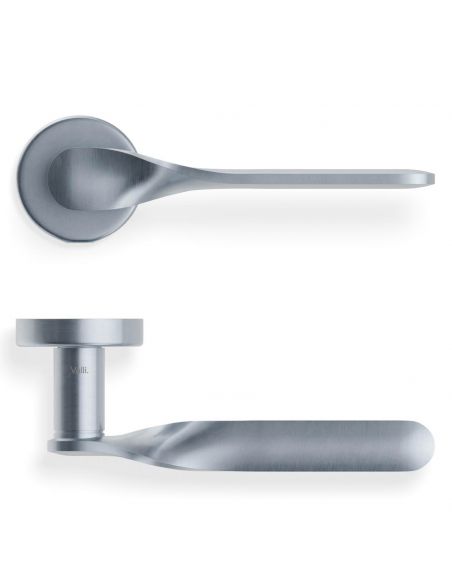 Maniglia per porta H 383 Valli collezione Fusital