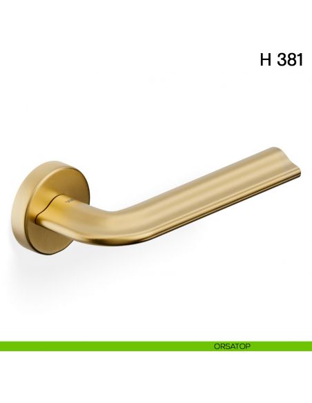 Maniglia per porta H 381 Valli collezione Fusital orsatop
