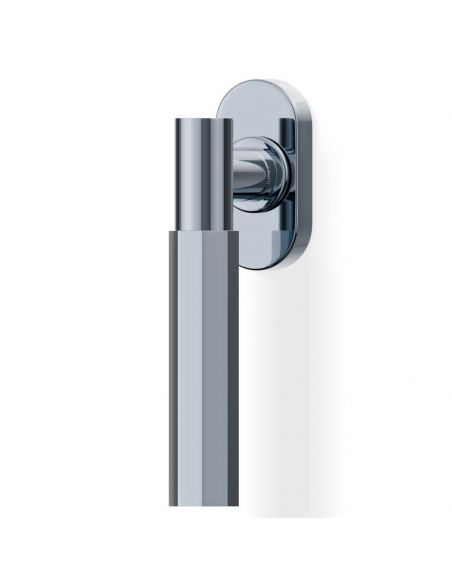 Maniglia per finestra martellina DK H 380 Valli collezione Fusital