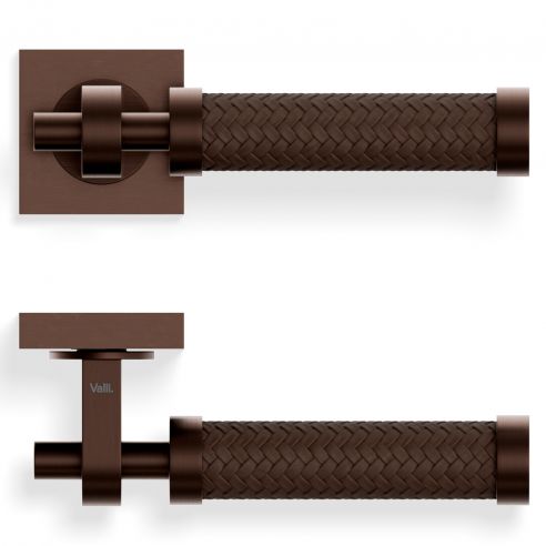 Maniglia in pelle per porta in H 377 P Valli collezione Fusital