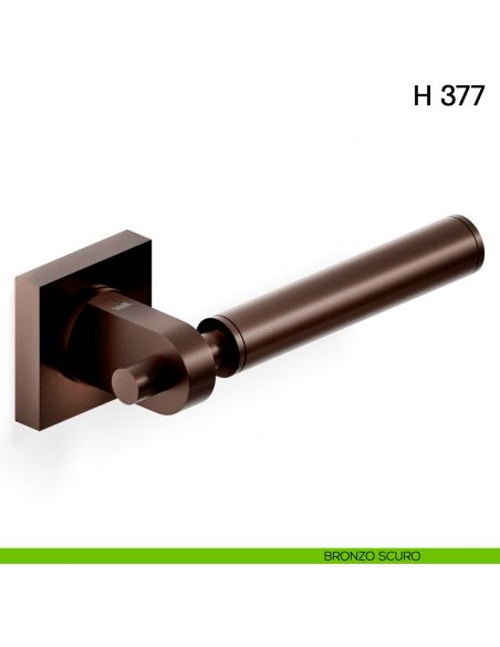 Maniglia per porta H 377 Valli collezione Fusital bronzo scuro