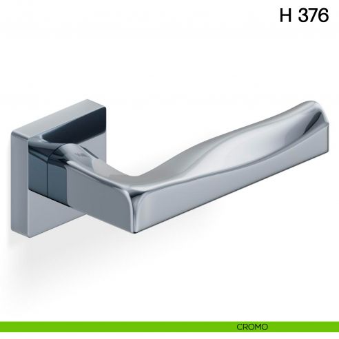 Maniglia per porta H 376 Valli collezione Fusital cromo