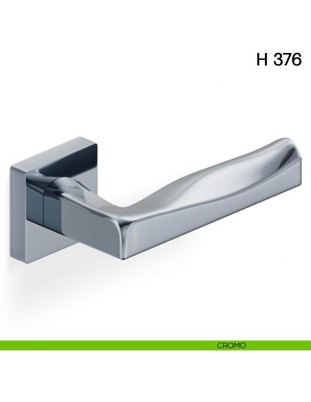 Maniglia per porta H 376 Valli collezione Fusital cromo