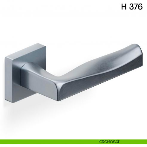 Maniglia per porta H 376 Valli collezione Fusital cromosat