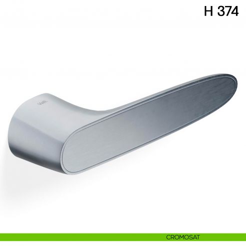 Maniglia per porta H 374 Valli collezione Fusital cromosat