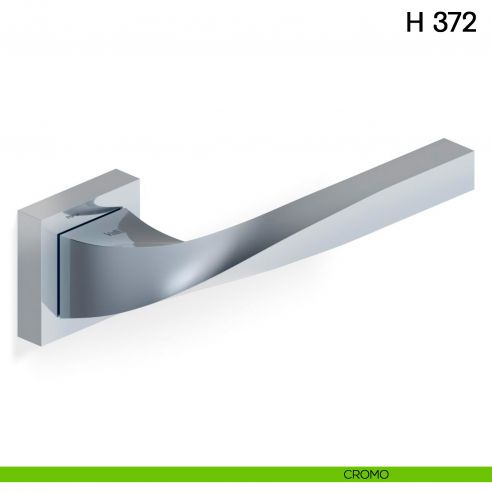 Maniglia per porta H 372 Valli collezione Fusital cromo