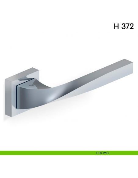 Maniglia per porta H 372 Valli collezione Fusital cromo
