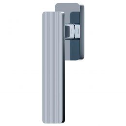Maniglia per finestra martellina DK H 370 Valli collezione Fusital con rosetta fine