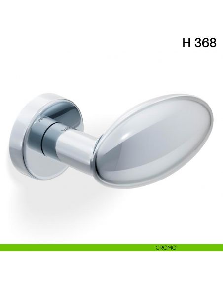 Maniglia per porta H 368 Valli collezione Fusital cromo
