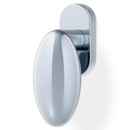 Maniglia per finestra martellina DK H 368 Valli collezione Fusital con rosetta fine