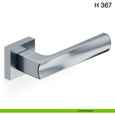 Maniglia per porta H 367 Valli collezione Fusital cromosat
