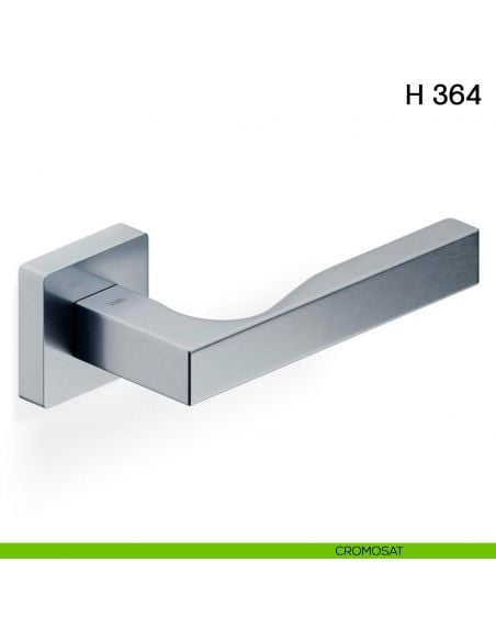 Maniglia per porta H 364 Valli collezione Fusital cromosat