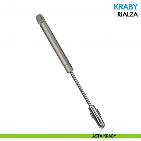 Asta a gas Ferramenta Livenza Kraby rialza soft-stop lunghezza 244 mm - asta Kraby
