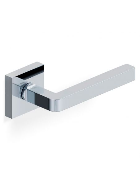 Maniglia per porta H 361 Valli collezione Fusital con rosetta fine