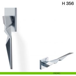 Maniglia per finestra martellina DK H 356 Valli collezione Fusital 2