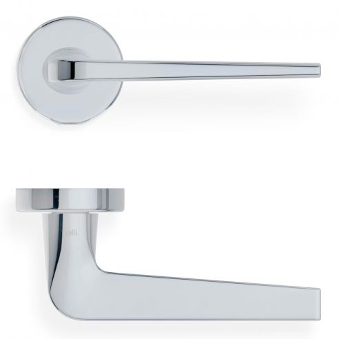 Maniglia per porta H 348 Valli collezione Fusital