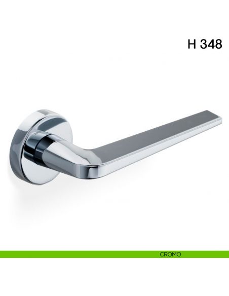Maniglia per porta H 348 Valli collezione Fusital cromo