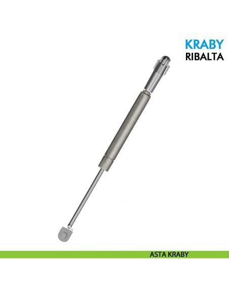 Pistone a gas Ferramenta Livenza Kraby ribalta apertura ammortizzata lunghezza 244 mm