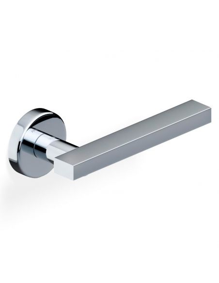 Maniglia per porta H 343 Valli collezione Fusital con rosetta fine