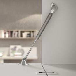 Pistone a gas Ferramenta Livenza Compact ribalta apertura ammortizzata lunghezza 164 mm