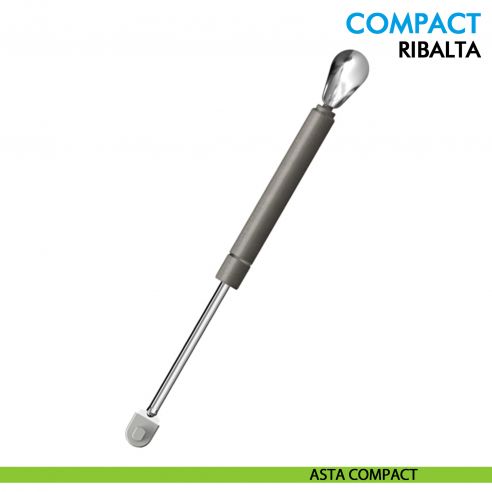 Pistone a gas Ferramenta Livenza Compact ribalta apertura ammortizzata lunghezza 164 mm - asta Compact