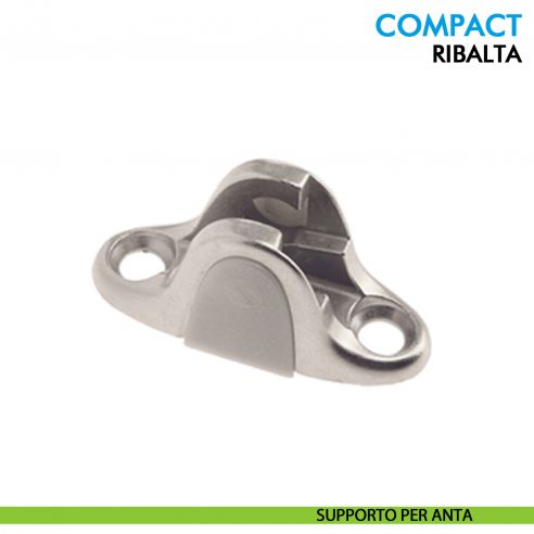 Pistone a gas Ferramenta Livenza Compact ribalta apertura ammortizzata lunghezza 164 mm - supporto per anta