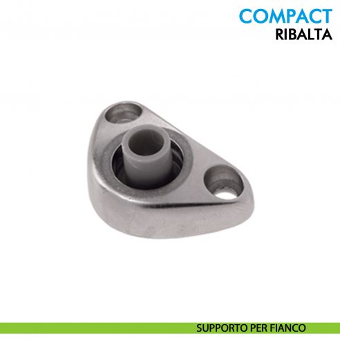 Pistone a gas Ferramenta Livenza Compact ribalta apertura ammortizzata lunghezza 164 mm - supporto per fianco