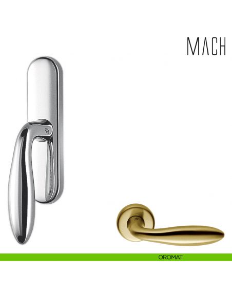 Maniglia per finestra cremonese Mach Colombo Design oromat