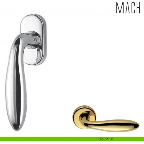 Maniglia per finestra martellina DK Mach Colombo Design oroplus