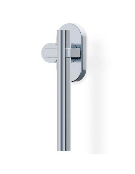 Maniglia per finestra martellina DK H 335 Valli collezione Fusital