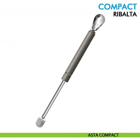 Asta a gas Ferramenta Livenza Compact ribalta apertura ammortizzata lunghezza 244 mm - asta Compact