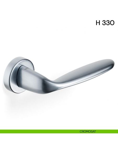 Maniglia per porta H 330 Valli collezione Fusital cromosat
