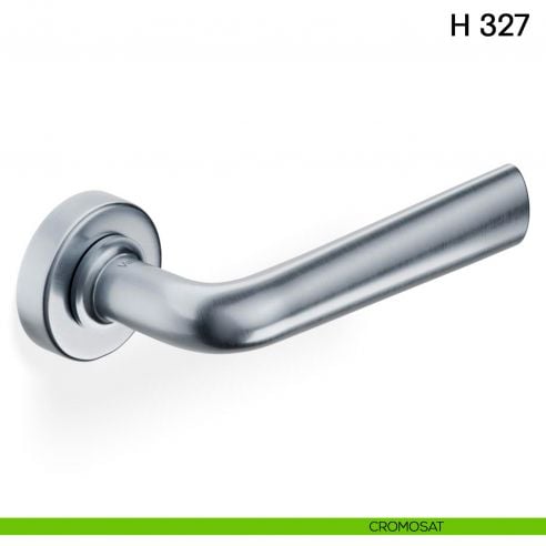 Maniglia per porta H 327 Valli collezione Fusital cromosat