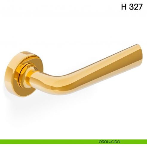Maniglia per porta H 327 Valli collezione Fusital orolucido