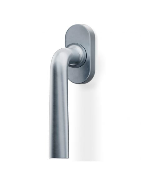 Maniglia per finestra martellina DK H 327 Valli collezione Fusital con rosetta fine