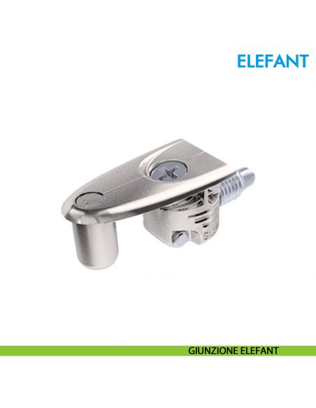 Giunzione per mobile Ferramenta Livenza Elefant con invito spessore legno 25 mm