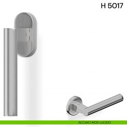 Maniglia per finestra martellina DK H 5017 Valli collezione Fusital 2