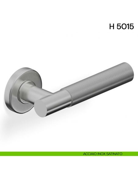 Maniglia per porta H 5015 Valli collezione Fusital acciaio inox satinato