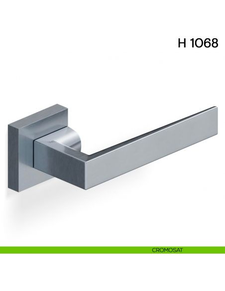Maniglia per porta H 1068 Valli collezione Fusital cromosat