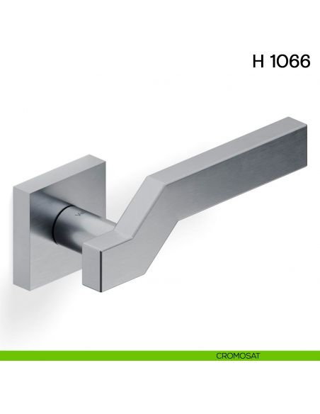 Maniglia per porta H 1066 Valli collezione Fusital cromosat